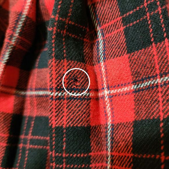 Vintage Pendleton Authentic Cunningham Tartan Womens Wool Plaid Pleated Skirt 4P - Picture 7 of 7